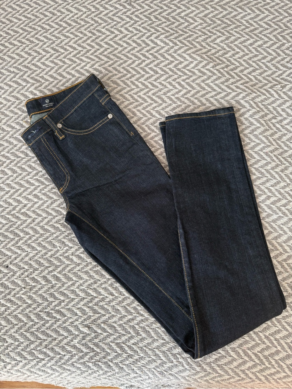 AG Adriano Goldschmied Dark Indigo Skinny Jeans